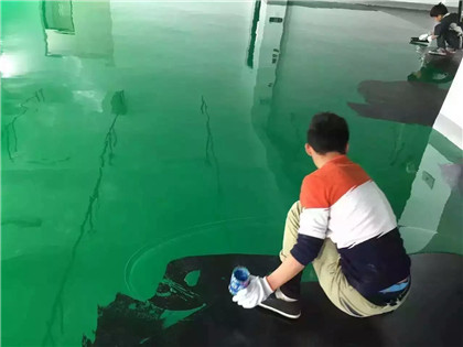 轮台下面给你一份环氧地坪漆施工的完整流程